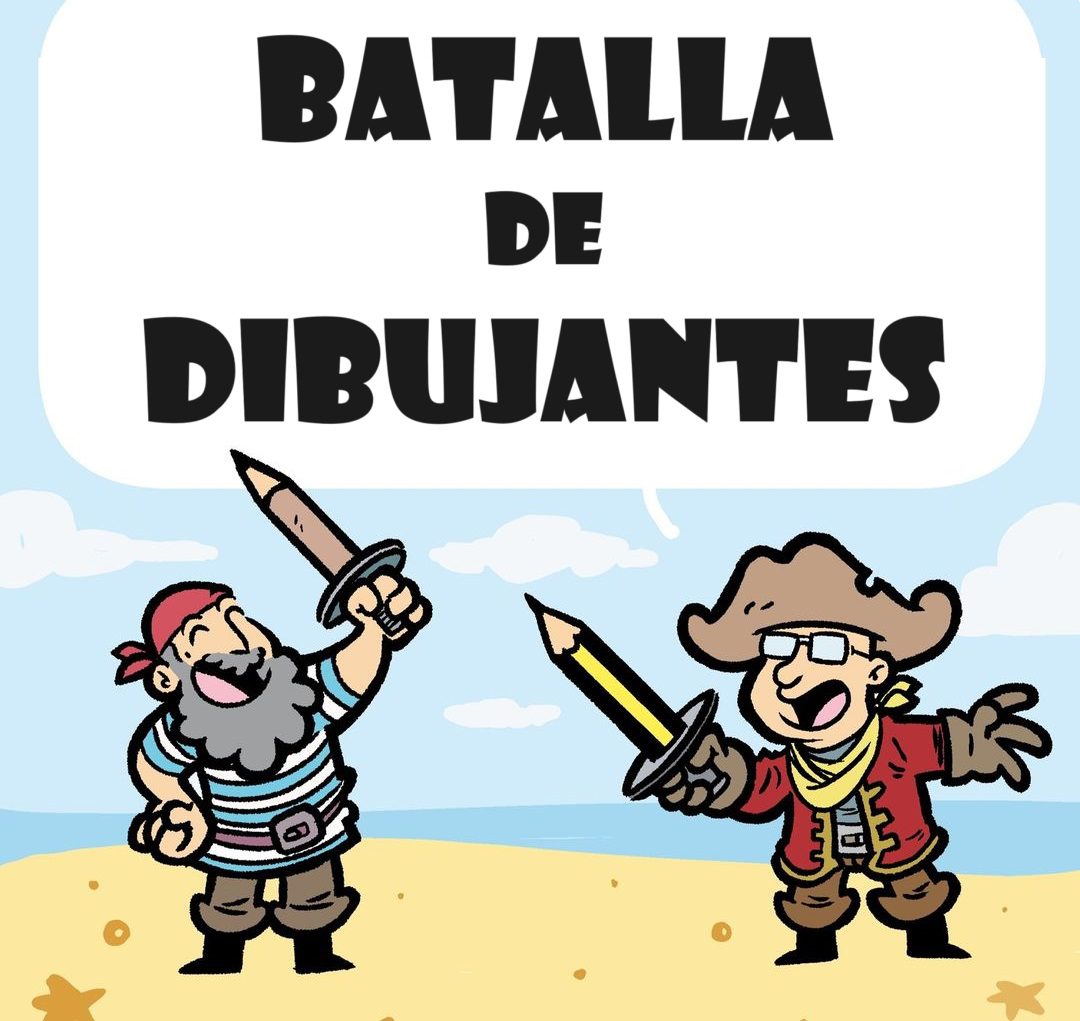 Imagen para la batalla infantil de dibujantes.