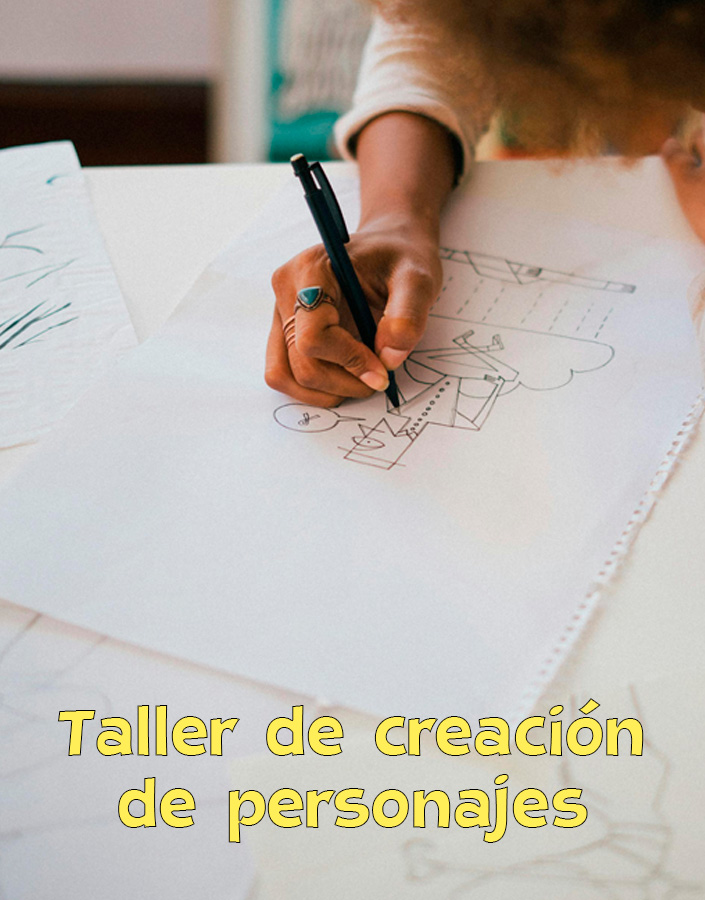 Taller infantil de creación de personajes