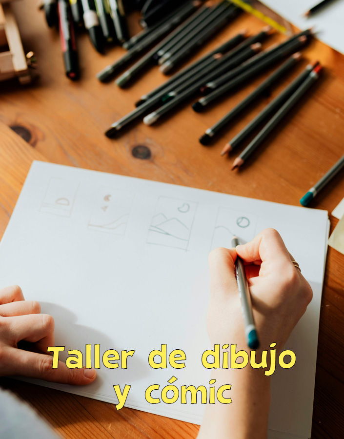 Taller infantil de dibujo y cómic